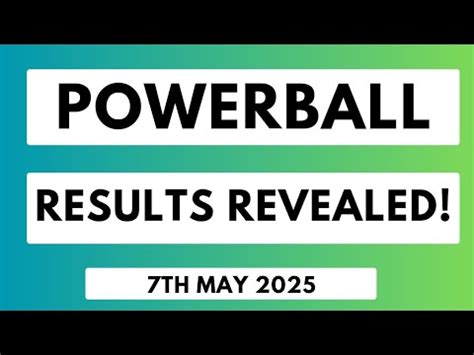 powerball winning numbers results y.
